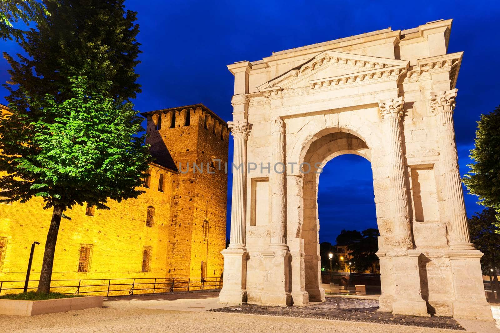 Gavi Arch in Verona. Verona, Veneto, Italy