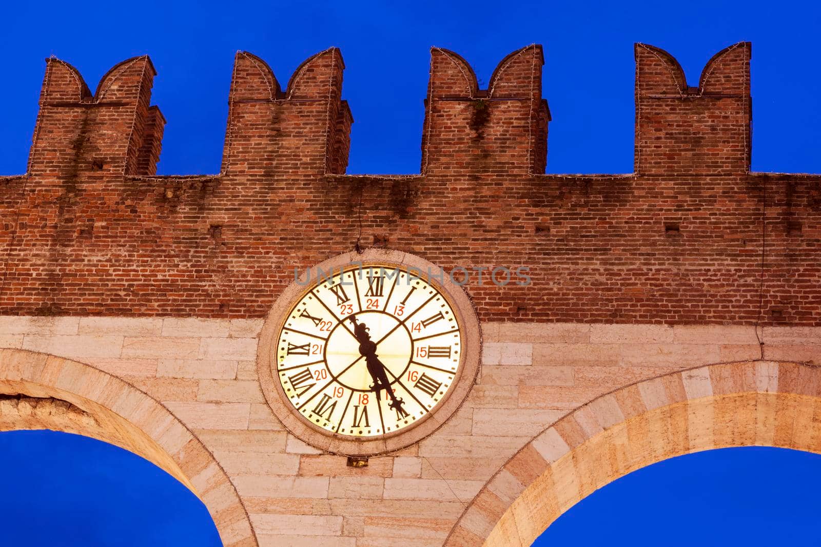 Bra Gate in Verona. Verona, Veneto, Italy