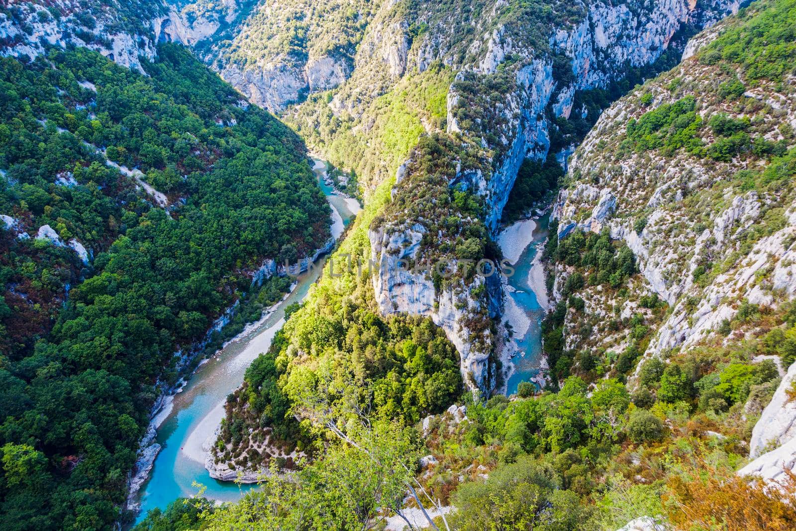 Verdon Gorge in France. Alpes-de-Haute-Provence, France.
