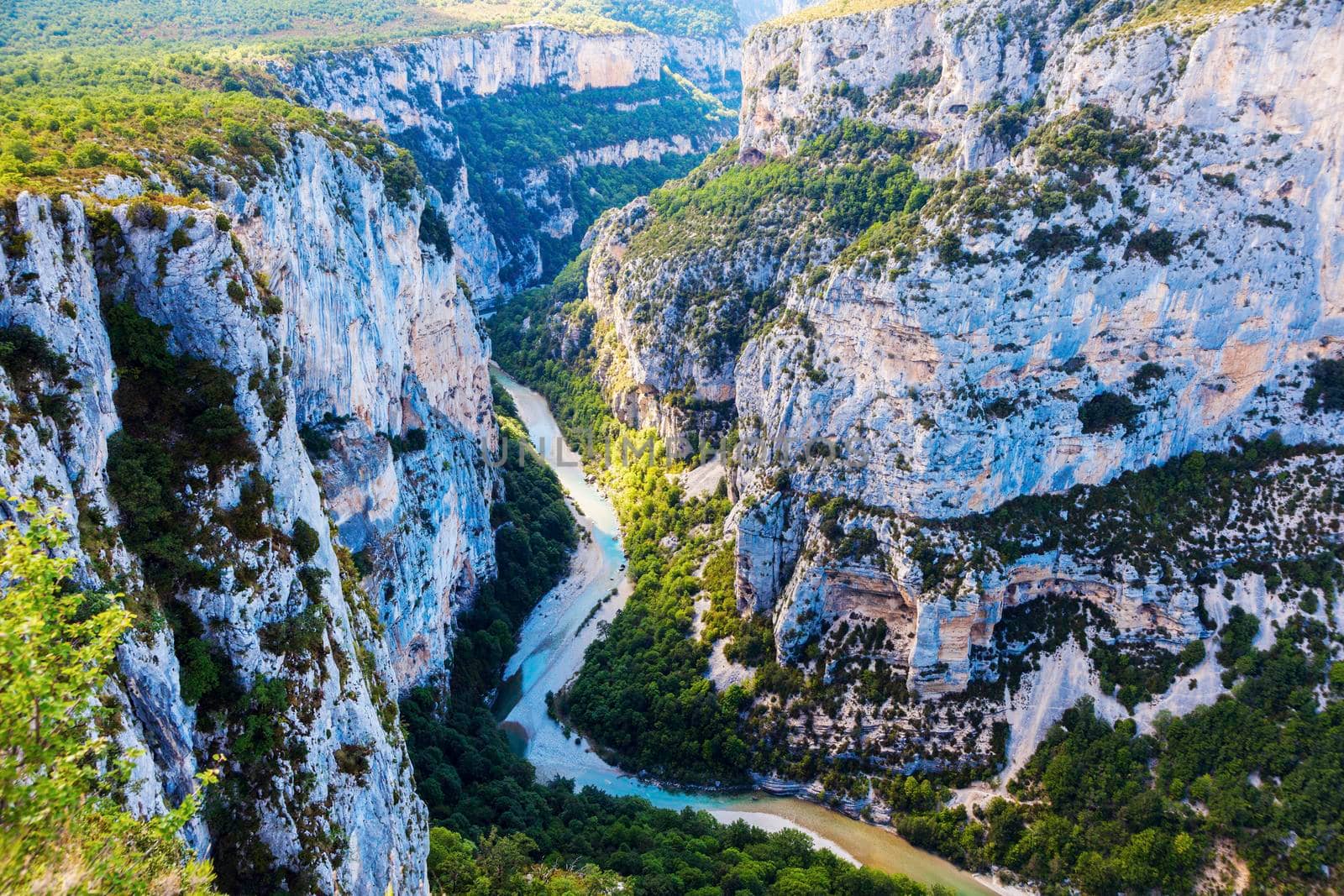 Verdon Gorge in France. Alpes-de-Haute-Provence, France.