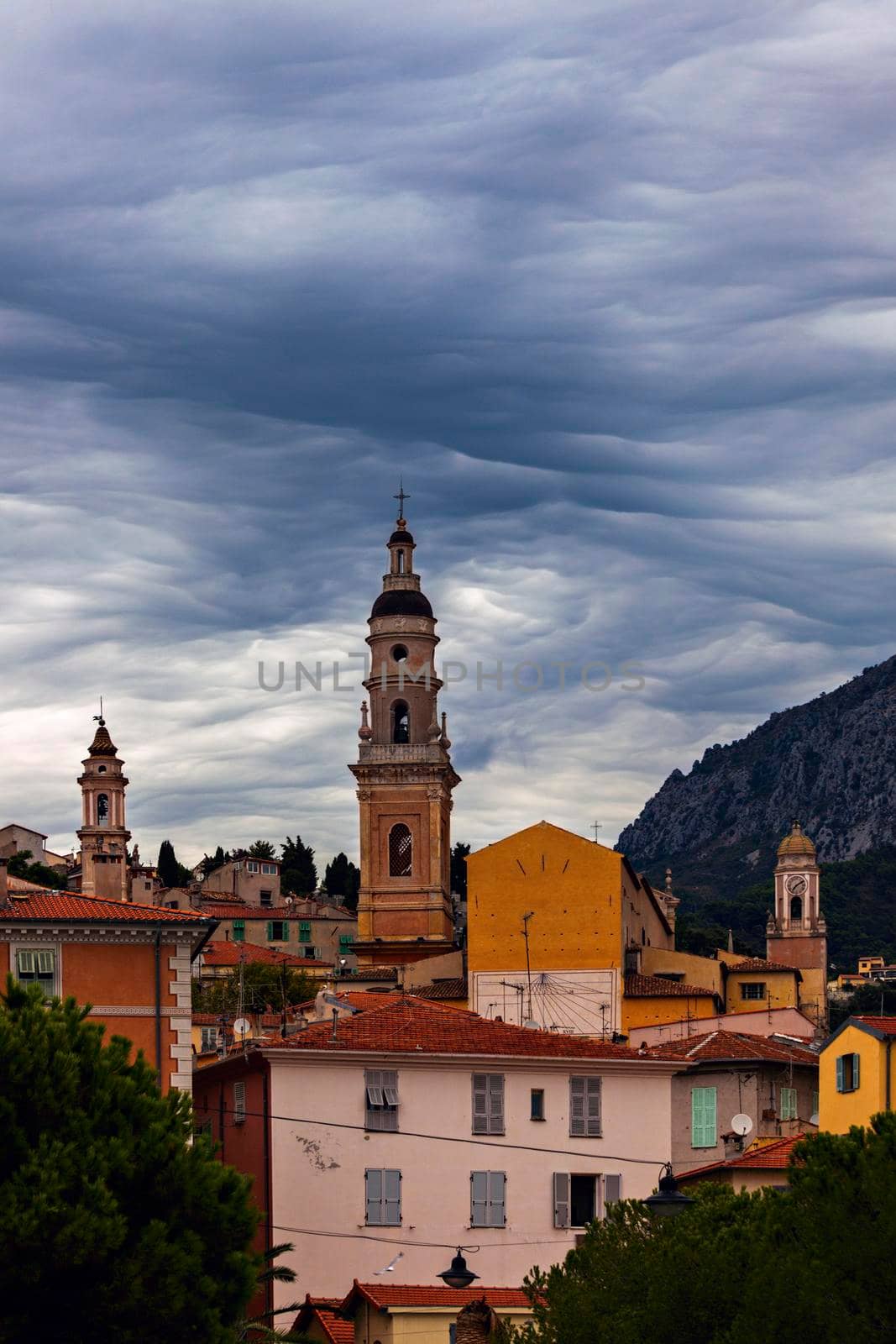 Saint Michel Basilica in Menton by benkrut