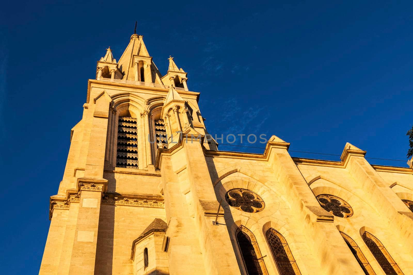 St. Anne Church in Montpellier. Montpellier, Occitanie, France.