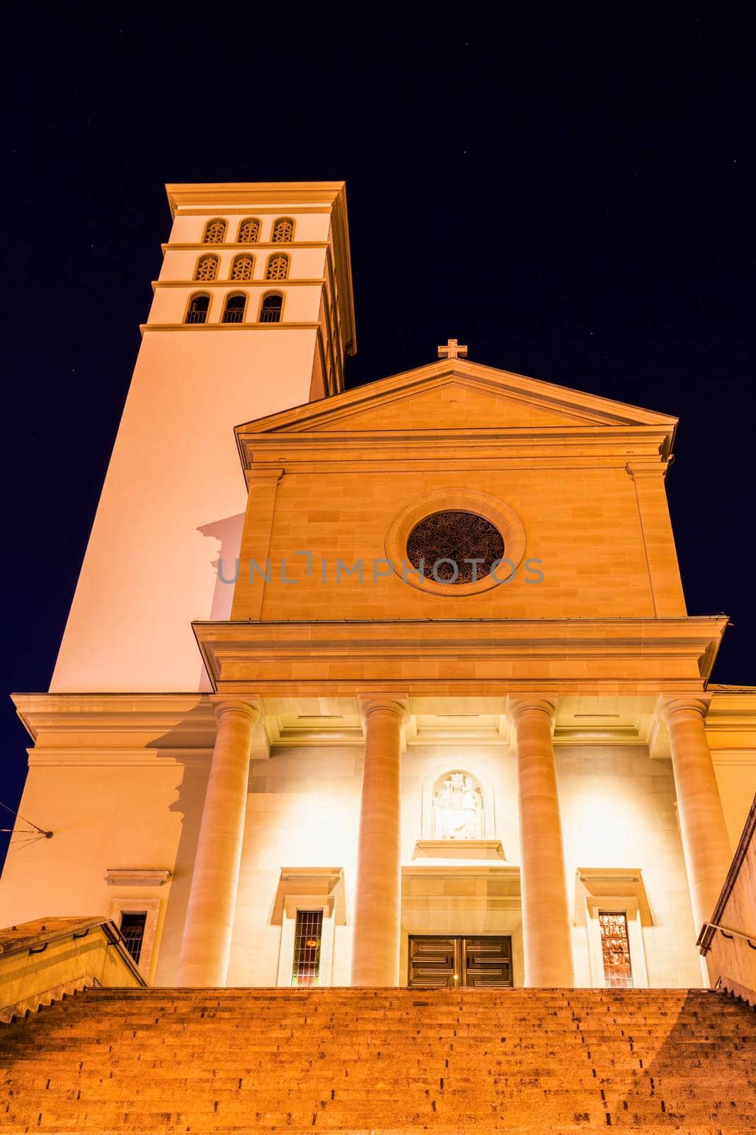 Basilique Notre-Dame du Valentin in Lausanne by benkrut