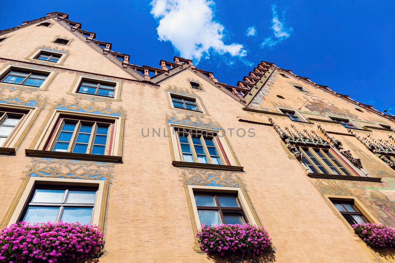 Ulm Town Hall. Ulm, Baden-Wurttemberg, Germany.