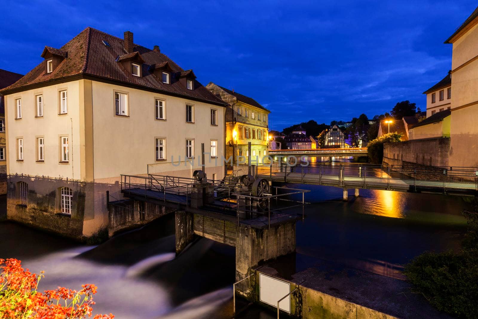 Old Town in Bamberg. Bamberg, Bavaria, Germany.