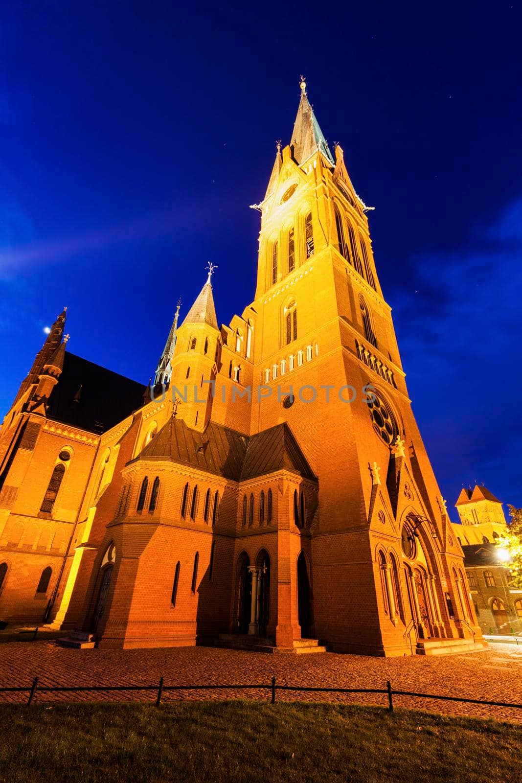 St. Catherine's Church in Torun. Torun, Kuyavian-Pomeranian, Poland.