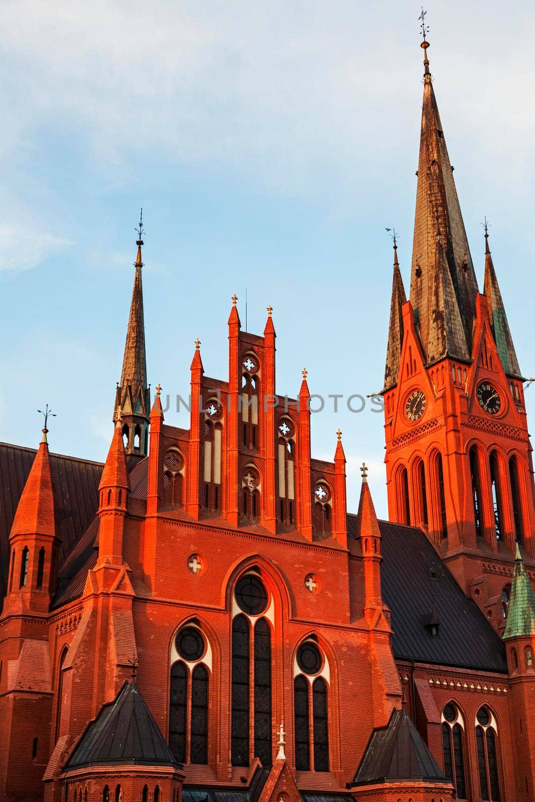 St. Catherine's Church in Torun. Torun, Kuyavian-Pomeranian, Poland