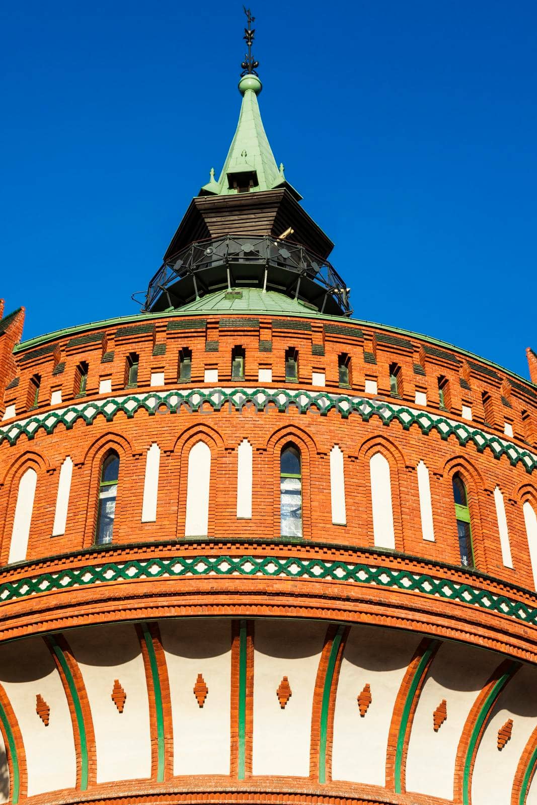 Old tower in Bydgoszcz. Bydgoszcz, Kuyavian-Pomeranian, Poland.