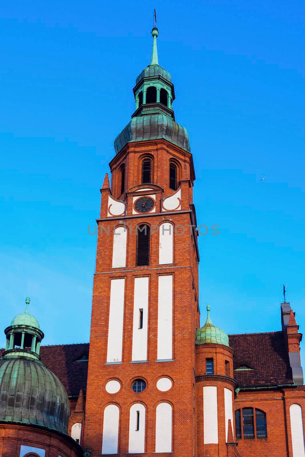 Trinity Church in Bydgoszcz. Bydgoszcz, Kuyavian-Pomeranian, Poland.