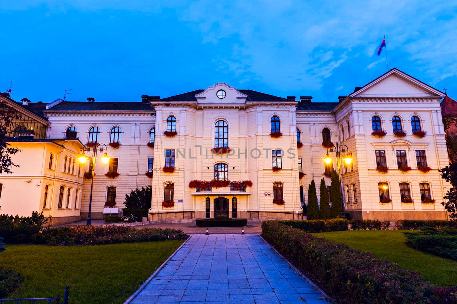 City Hall in Bydgoszcz. Bydgoszcz, Kuyavian-Pomeranian, Poland.