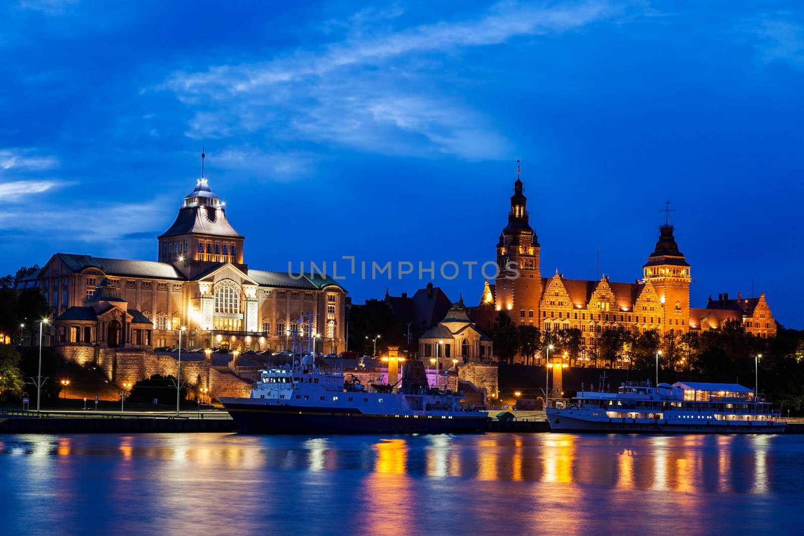 National Museum and Maritime University in Szczecin. Szczecin, West Pomeranian, Poland