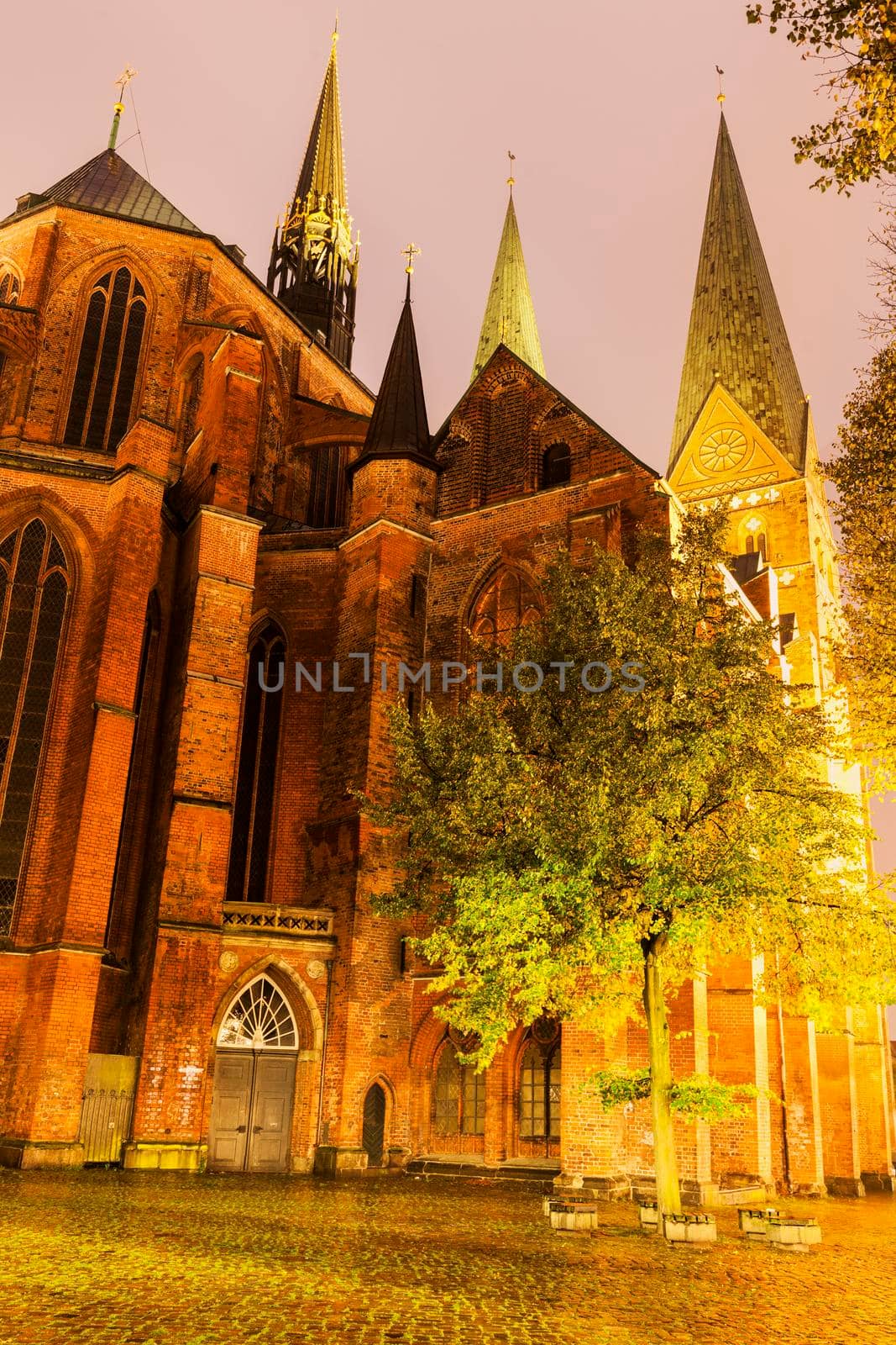 St. Mary's Church in Lubeck by benkrut