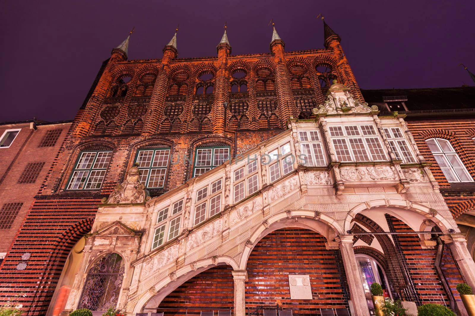 City Hall in Lubeck by benkrut