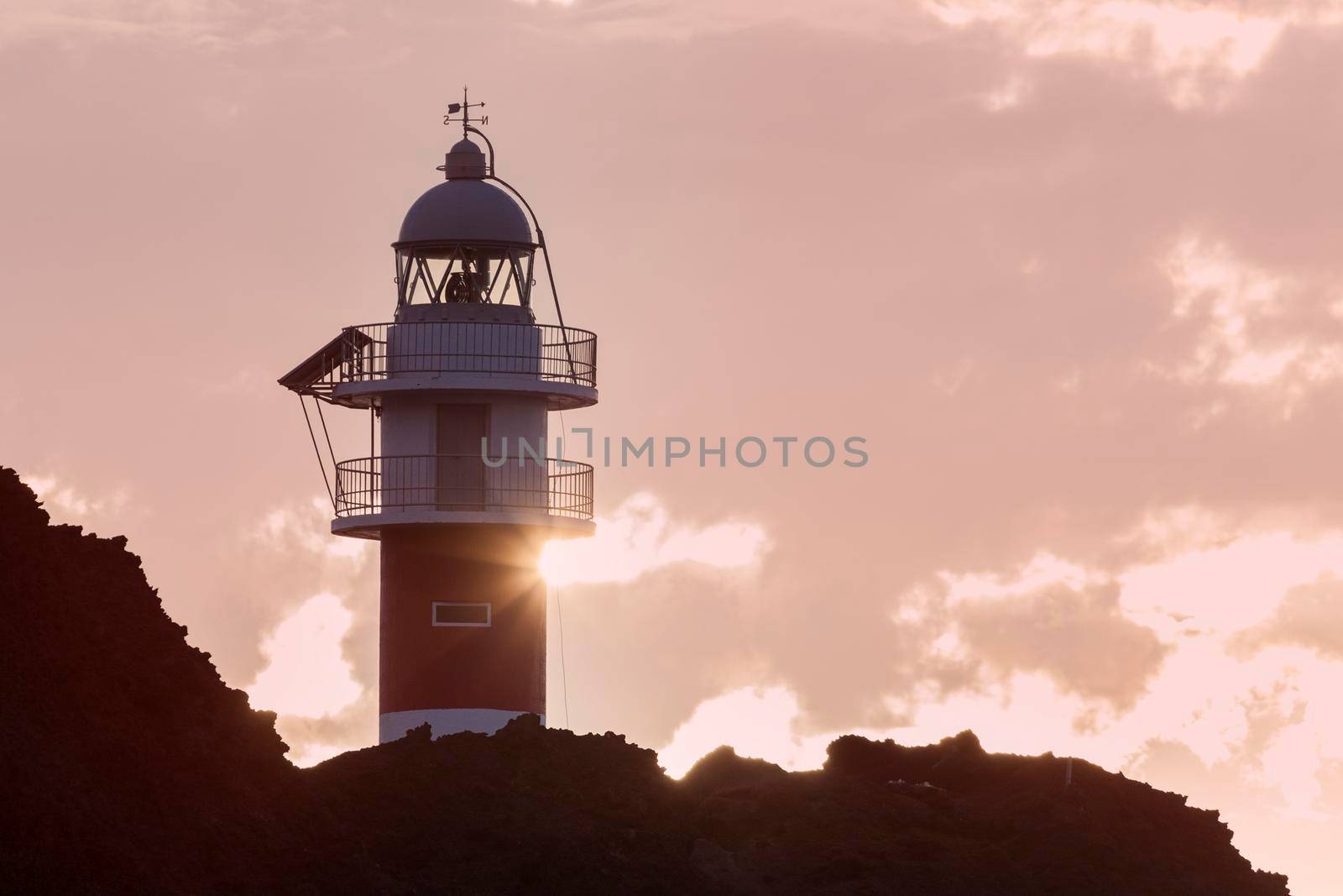 Punta de Teno Lighthouse on Tenerife by benkrut