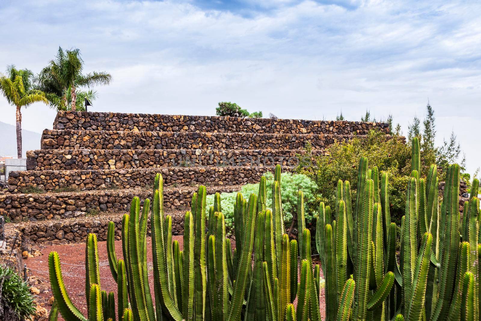 Pyramids of Guimar. Tenerife, Canary Islands, Spain.