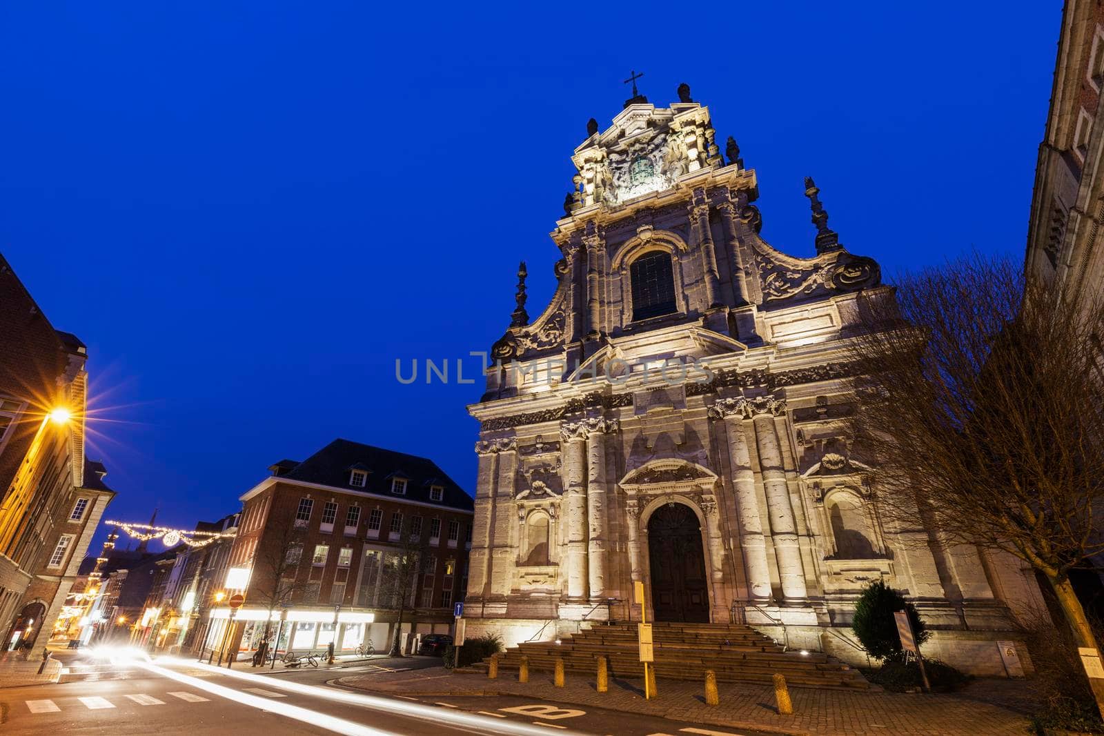 Saint Michael's Church in Leuven. Leuven, Flemish Region, Belgium