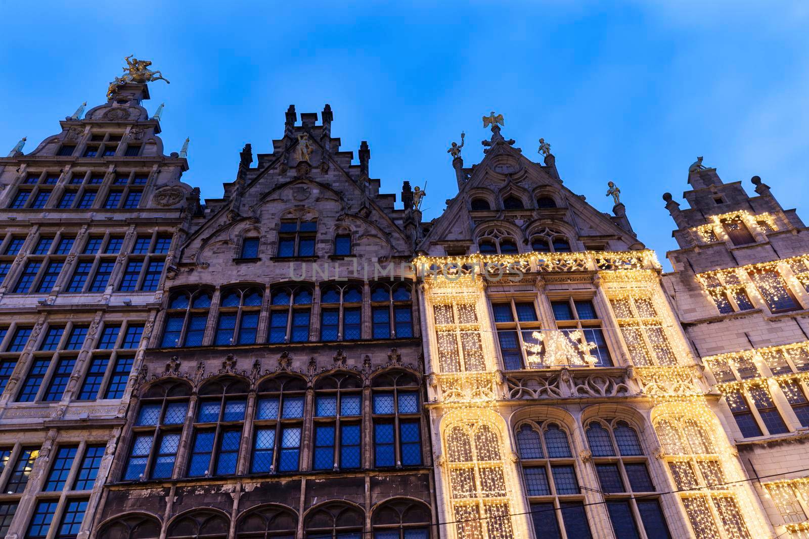 Christmas on Grote Markt in Antwerp by benkrut