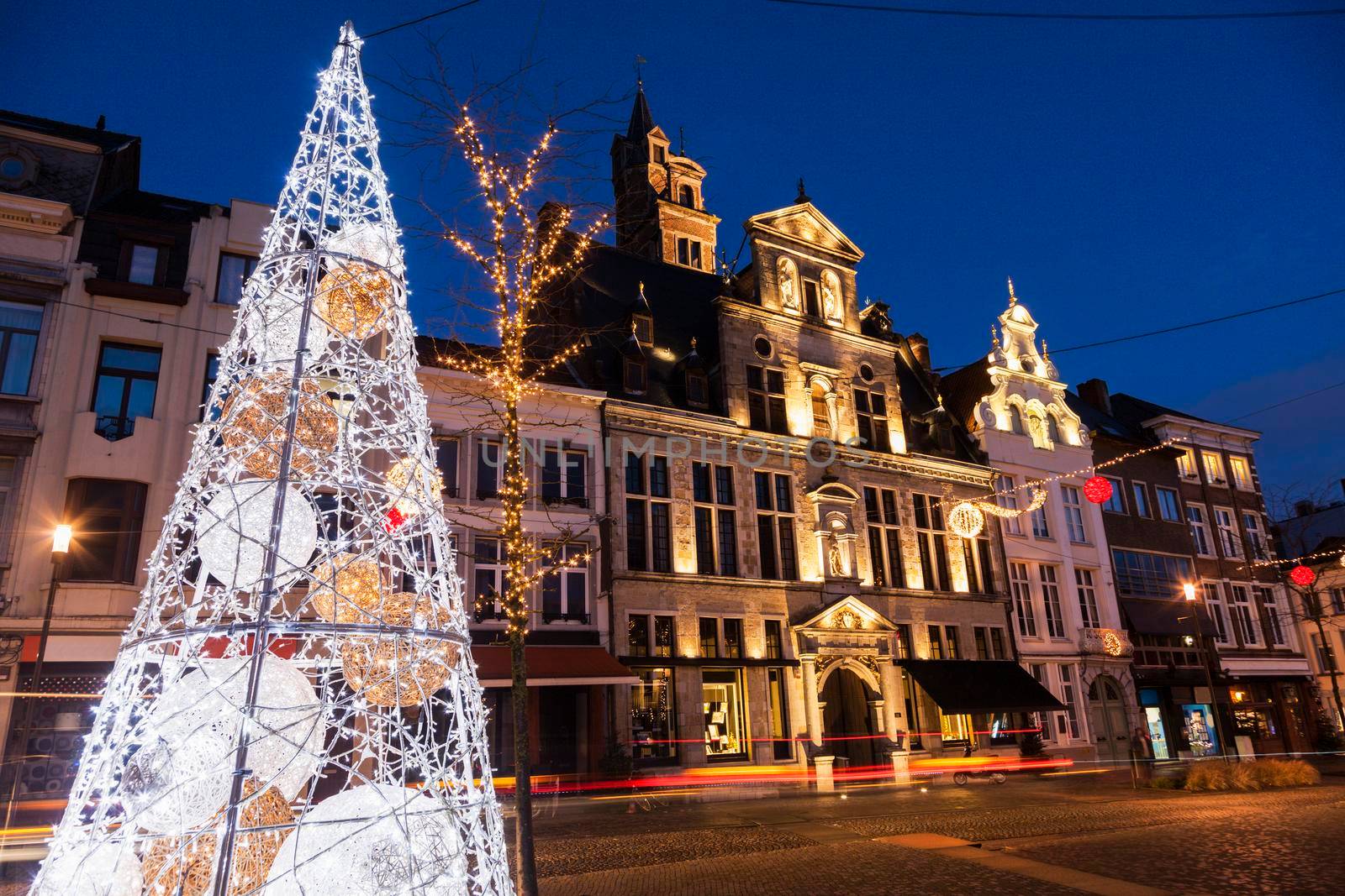 Christmas in Mechelen. Mechelen, Flemish Region, Belgium