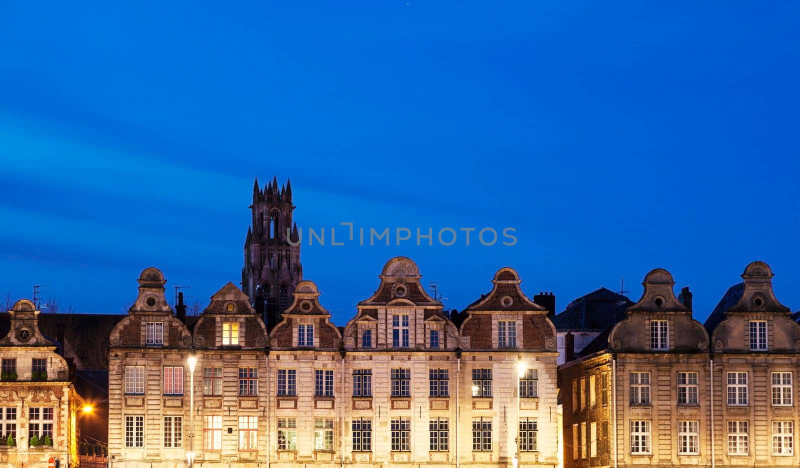 Grand Place in Arras. Arras, Nord-Pas-de-Calais-Picardy, France.