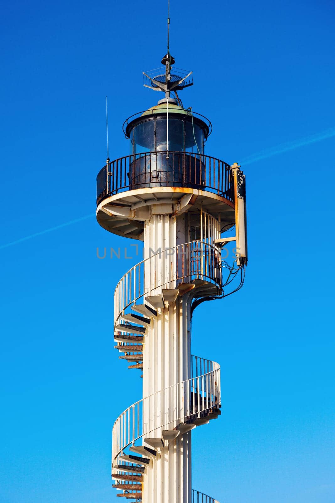 Berck Lighthouse. Berck, Nord-Pas-de-Calais-Picardy, France.