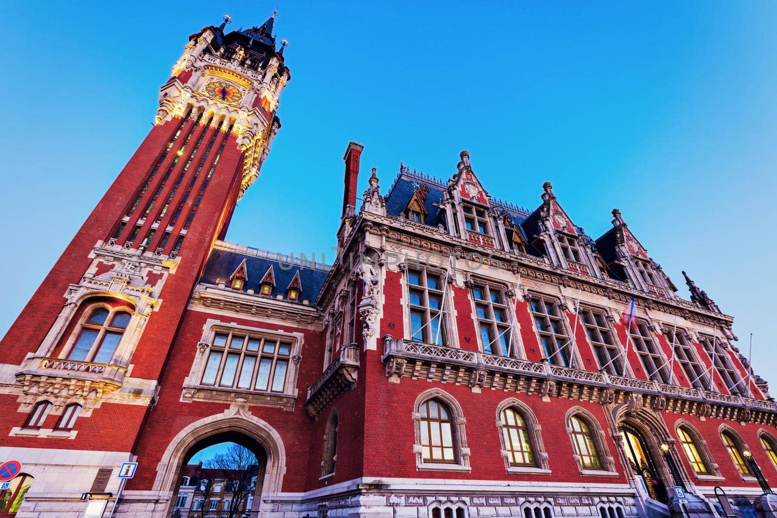 Calais city hall by benkrut