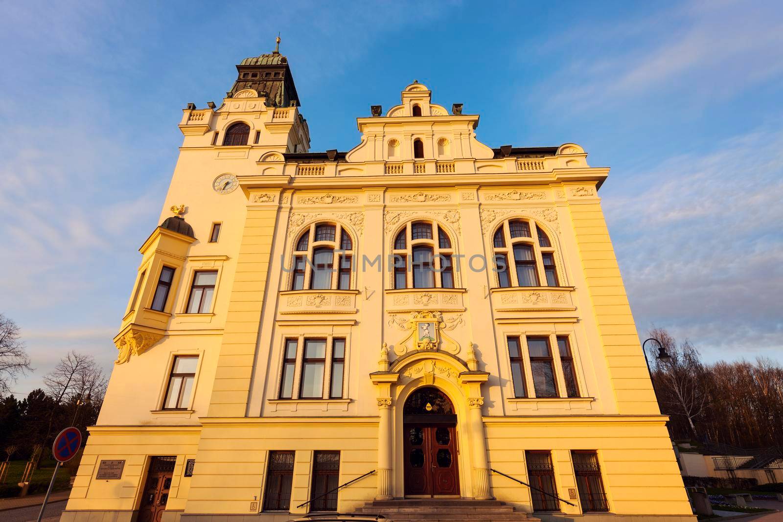Old City Hall in Ostrava. Ostrava, Moravian-Silesian Region, Czech Republic.