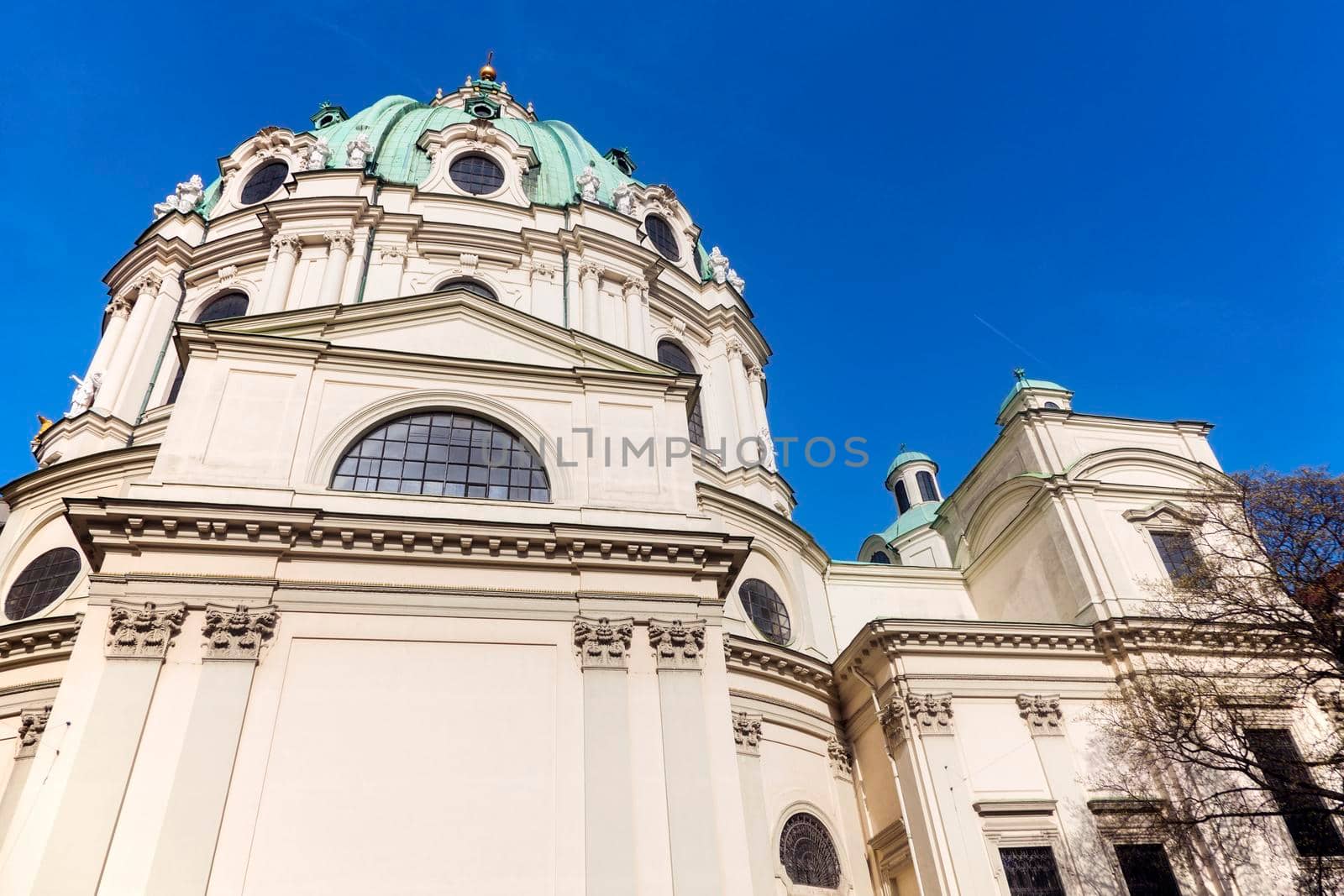 St. Charles's Church in Vienna. Vienna, Austria.