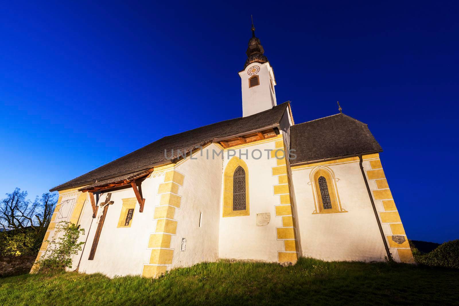 Saints Primus and Felician Church in Maria Worth. Maria Worth, Carinthia, Austria.