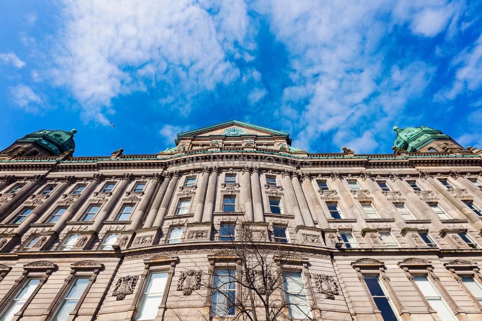 Old architecture of  Belfast. Belfast, Northern Ireland, United Kingdom.