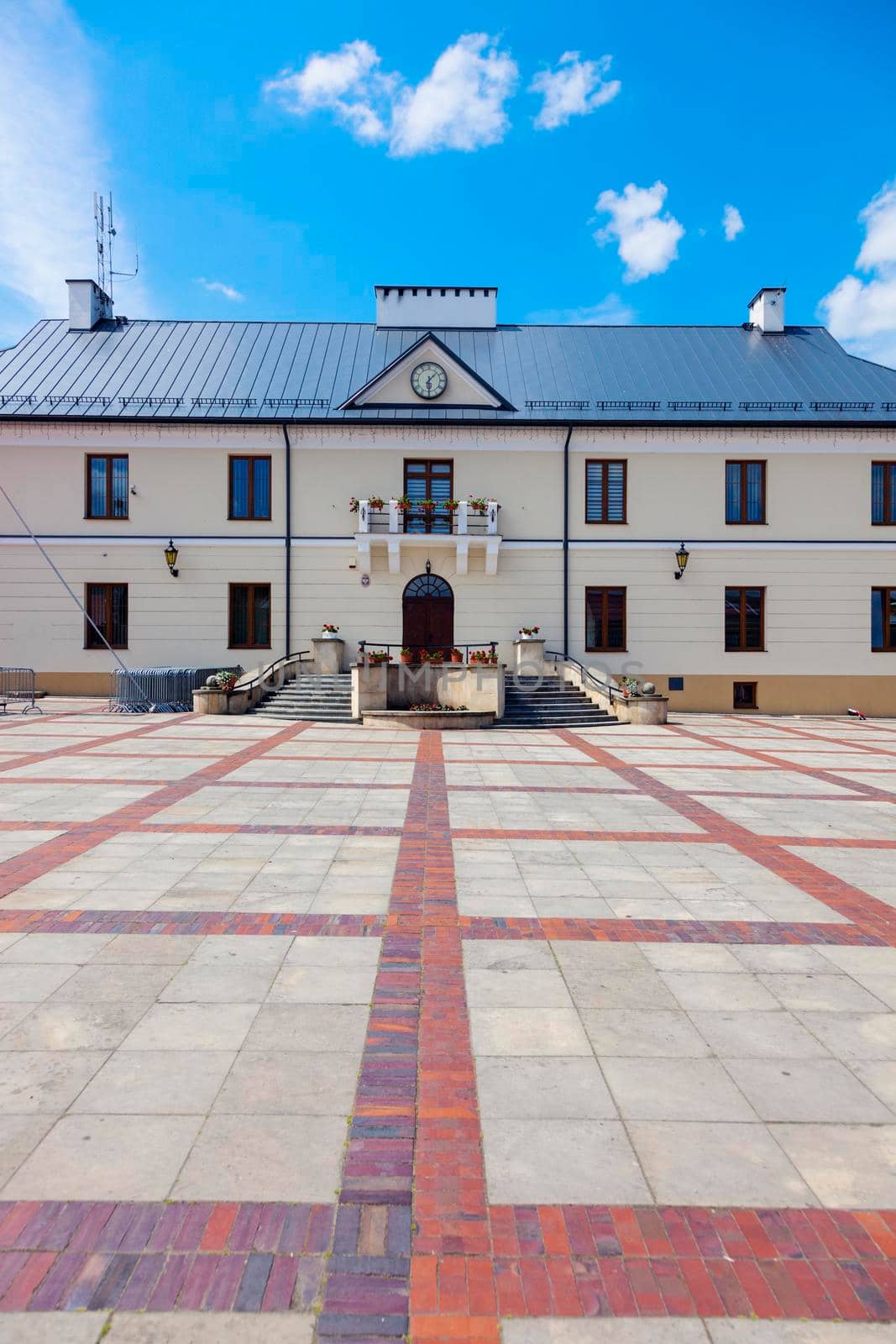 City Hall in Szczebrzeszyn. Szczebrzeszyn, Lublin, Poland.