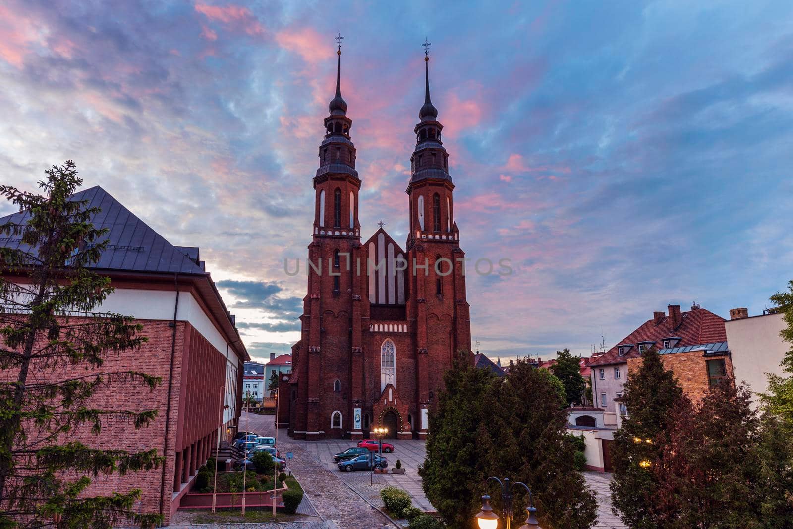 Holy Cross Cathedral in Opole by benkrut