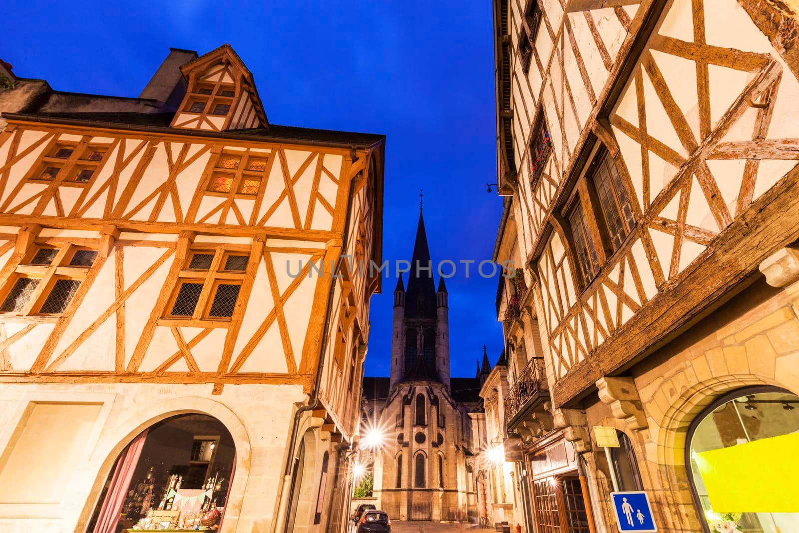 Church of Notre-Dame of Dijon. Dijon, Burgundy, France