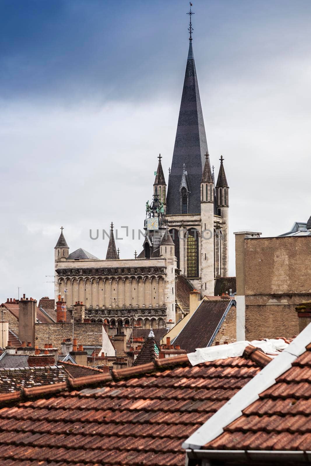 Church of Notre-Dame of Dijon. Dijon, Burgundy, France