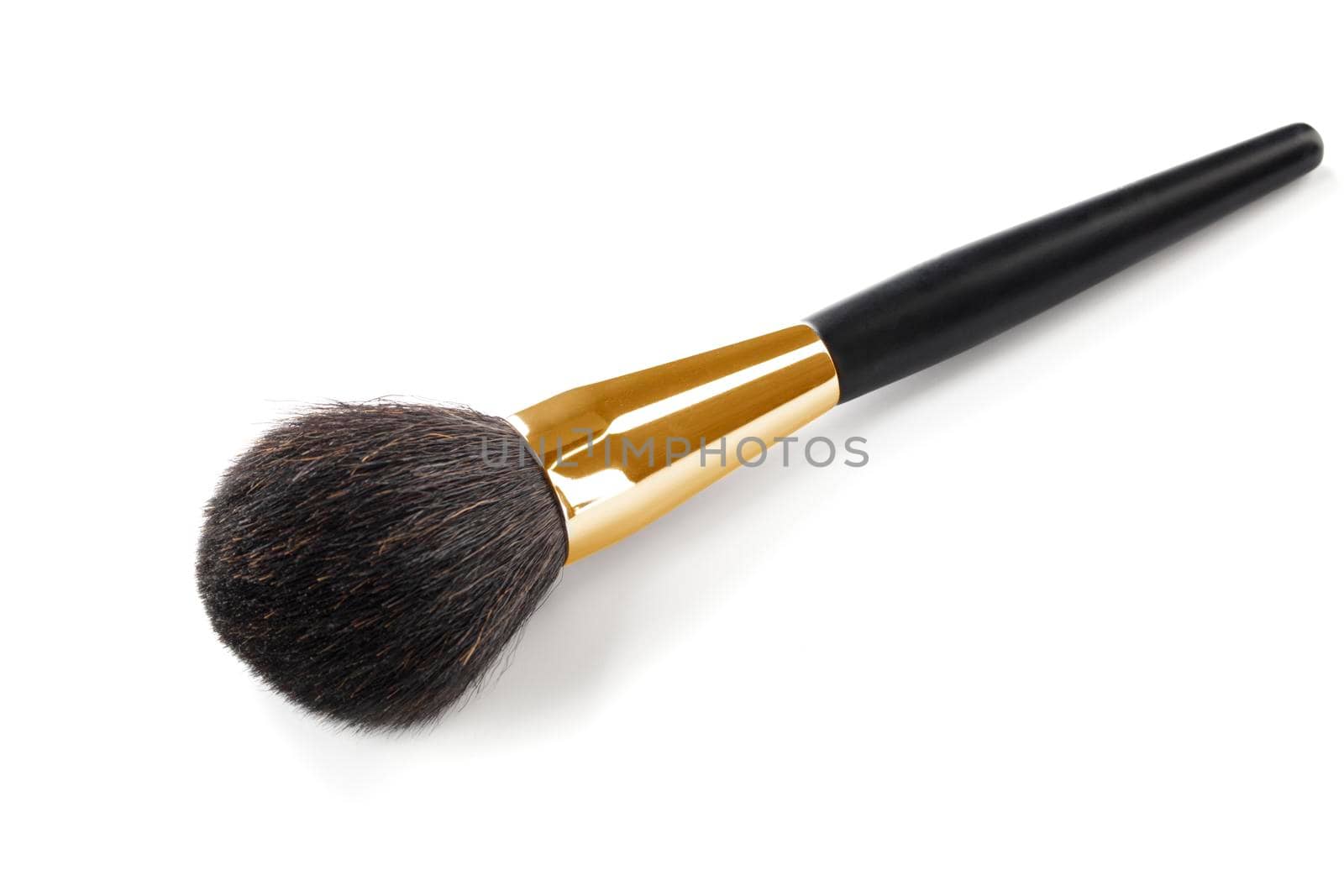 Cosmetic brush isolated on a white background.