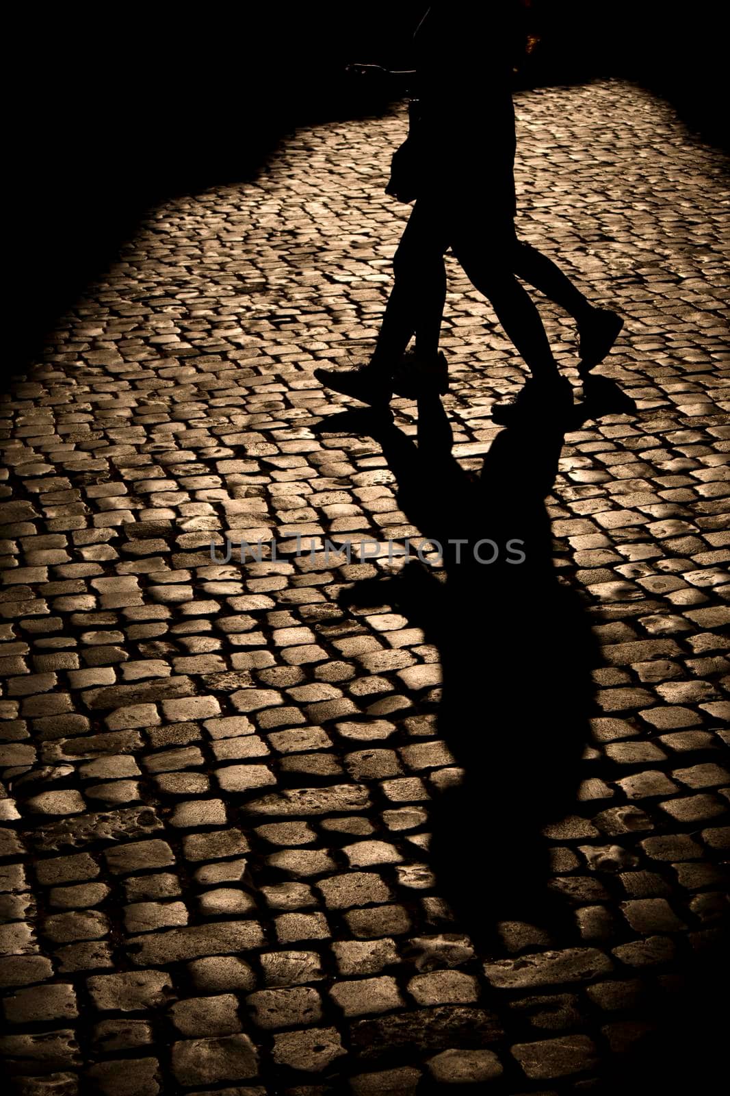 Shadows projected into the street by fotografiche.eu