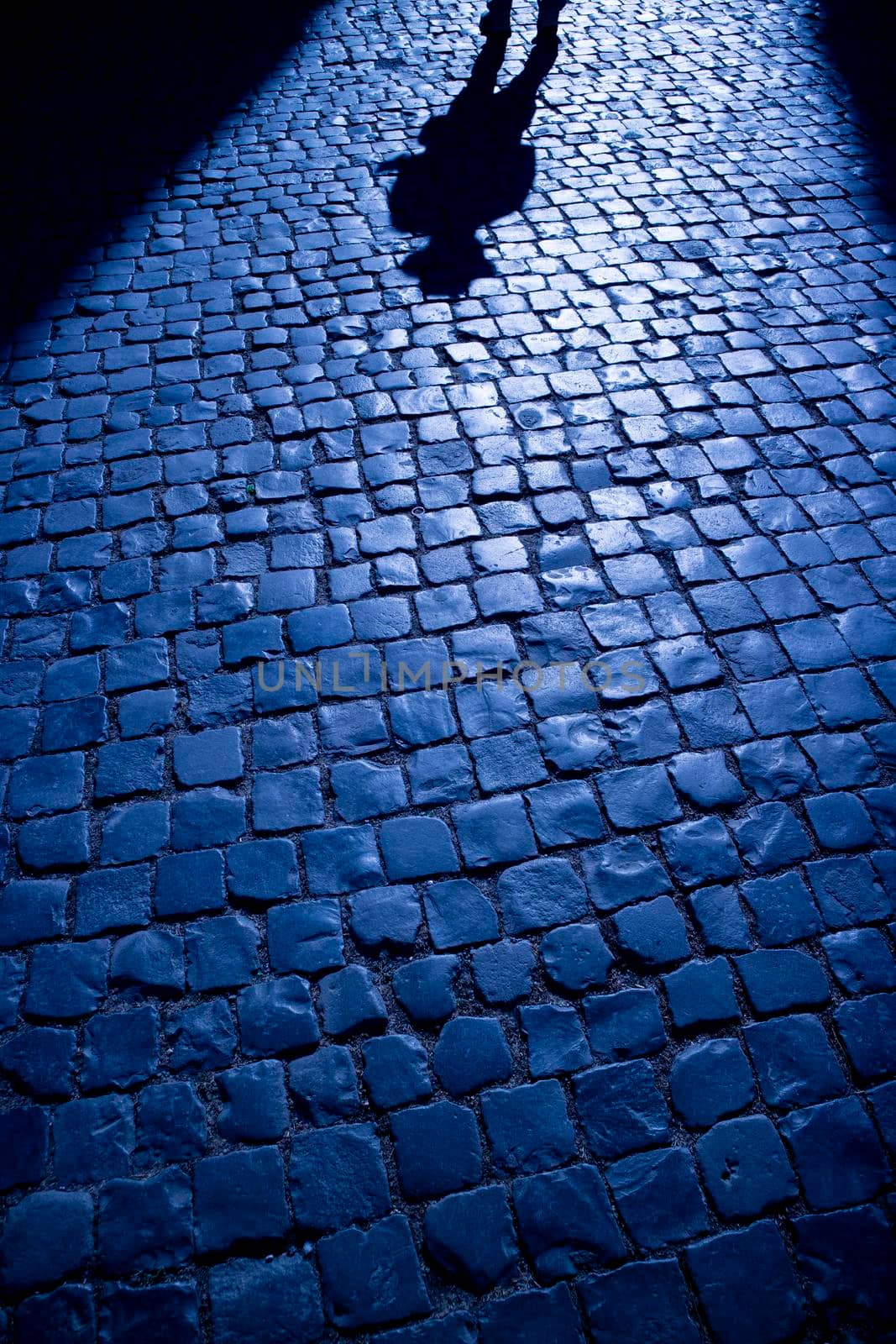 Shadows projected into the street by fotografiche.eu