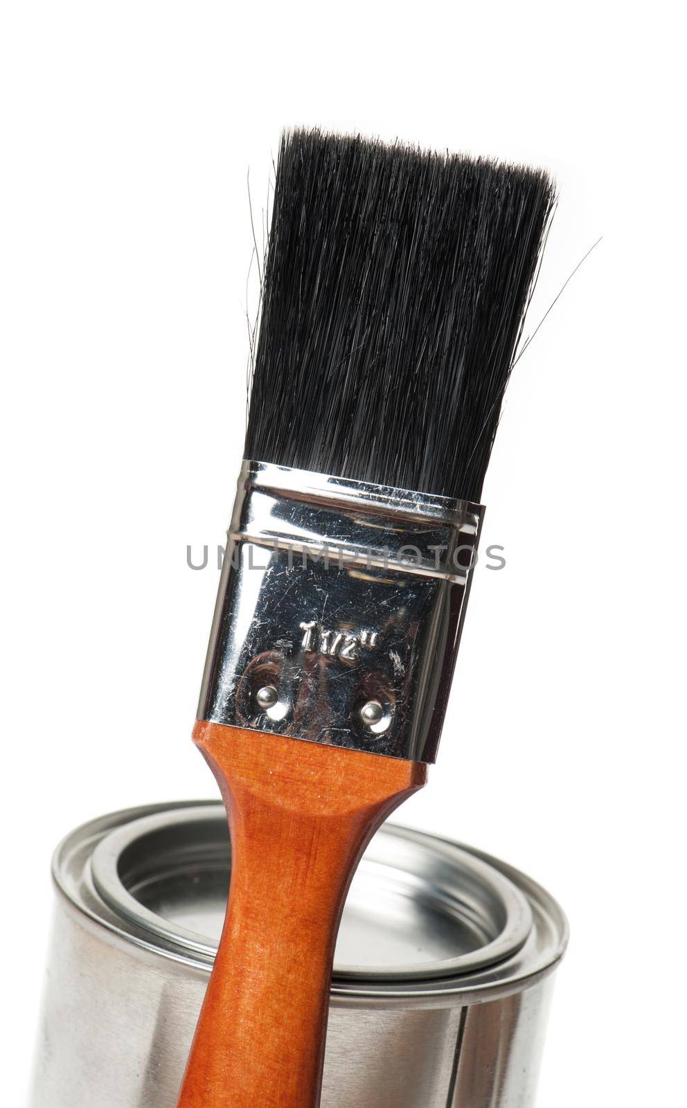 closeup new paintbrush by norgal