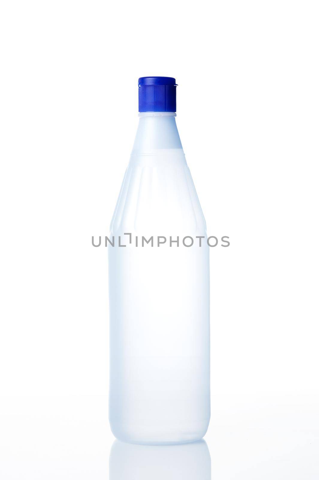 Distilled water over white background by norgal