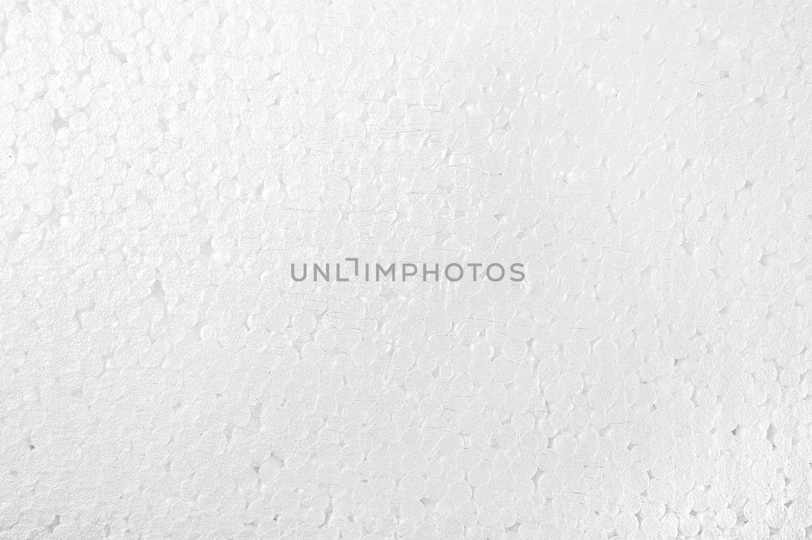 closeup white foam with scratch texture background
