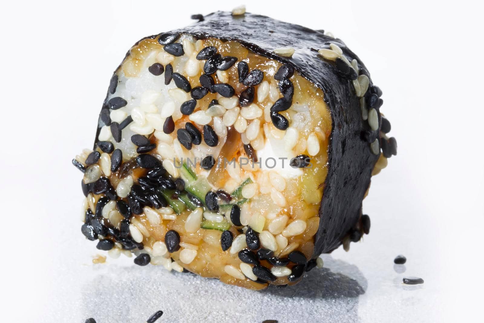 Sushi rolls close-up