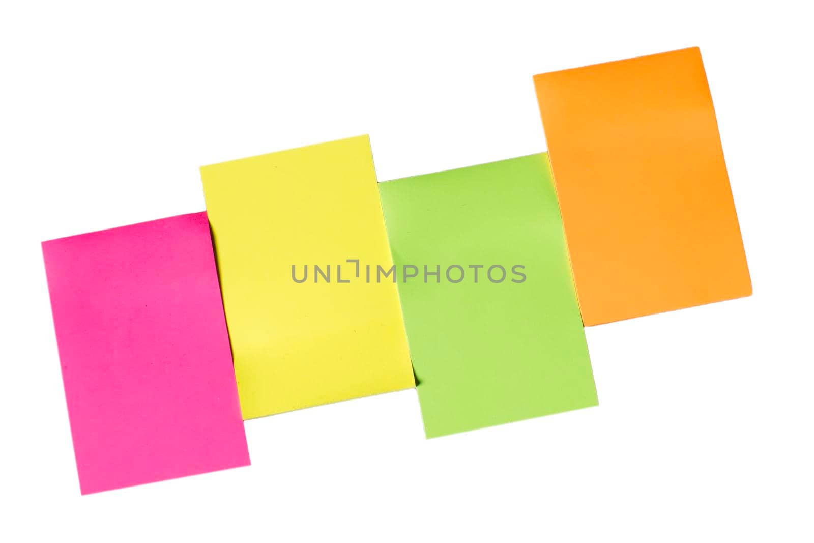 Bright colorful paper close-up