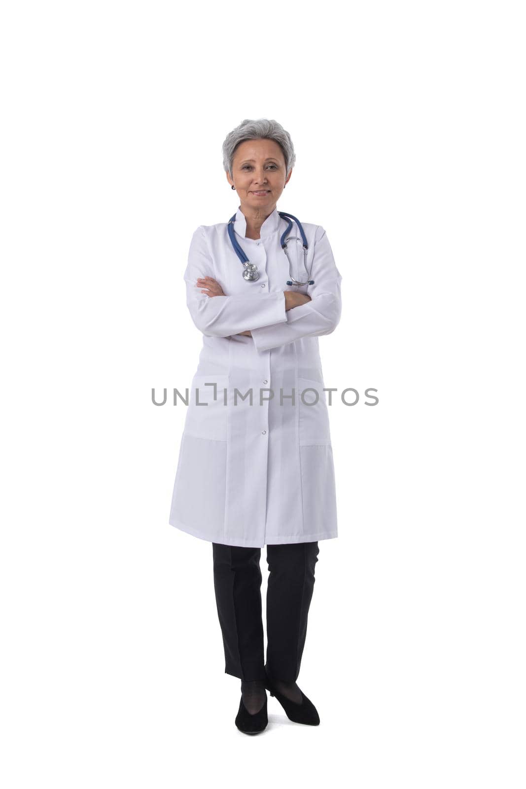 Mature female asian doctor by ALotOfPeople