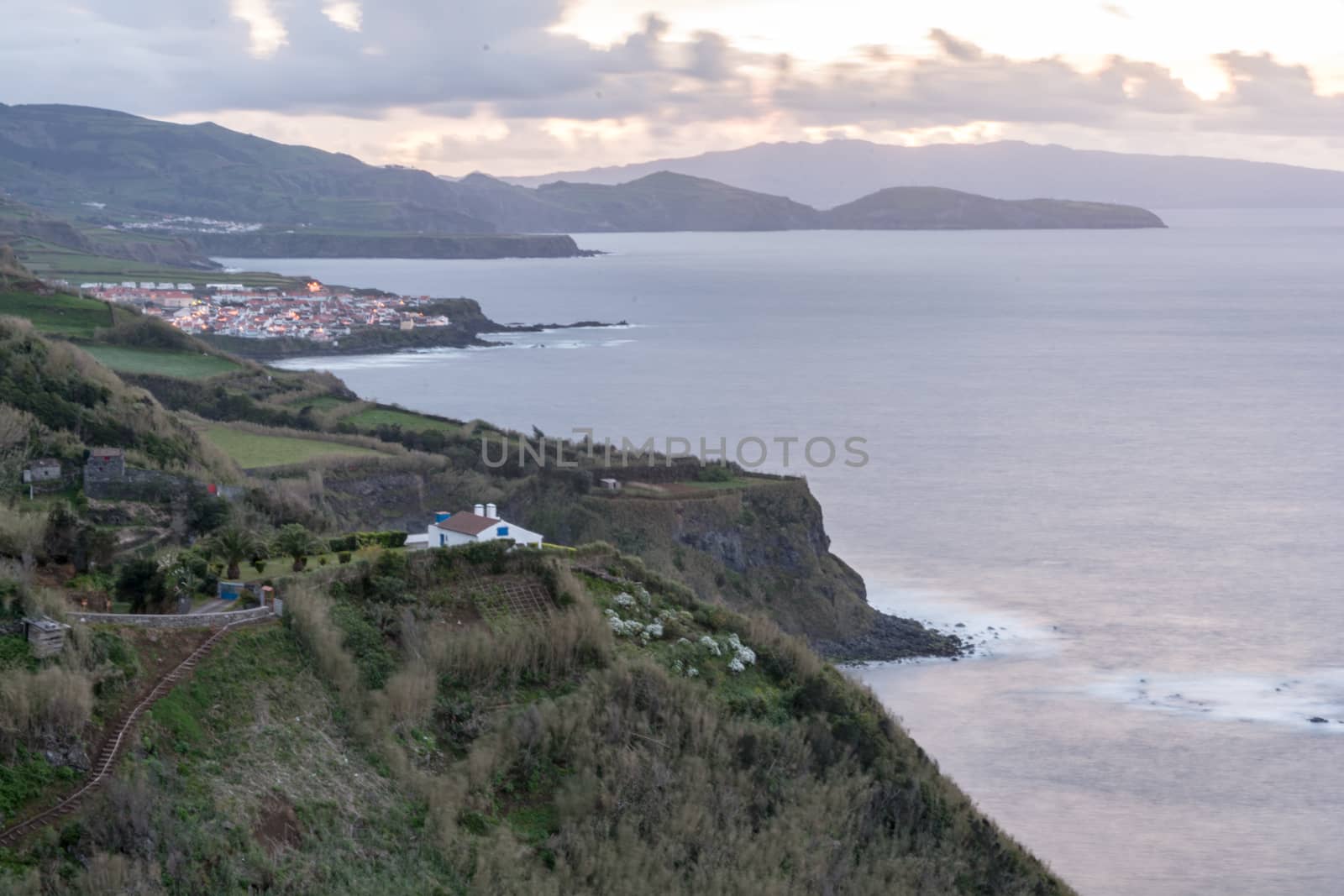 Cityscape in Sao Miguel en Azores, Potugal.