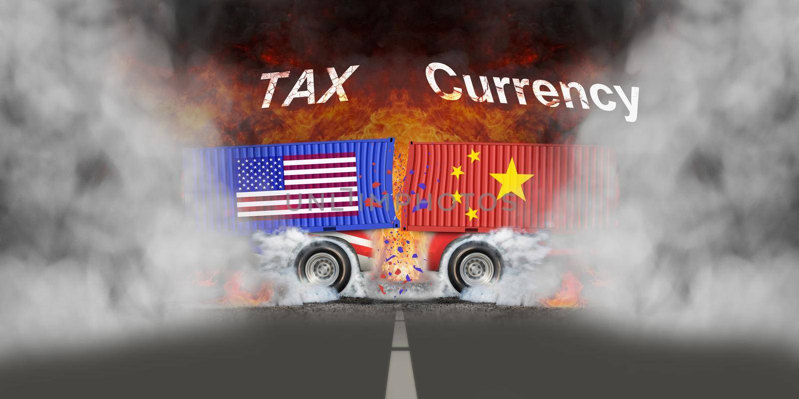 Foreign Trade War- U.S. Trade with China by toa55