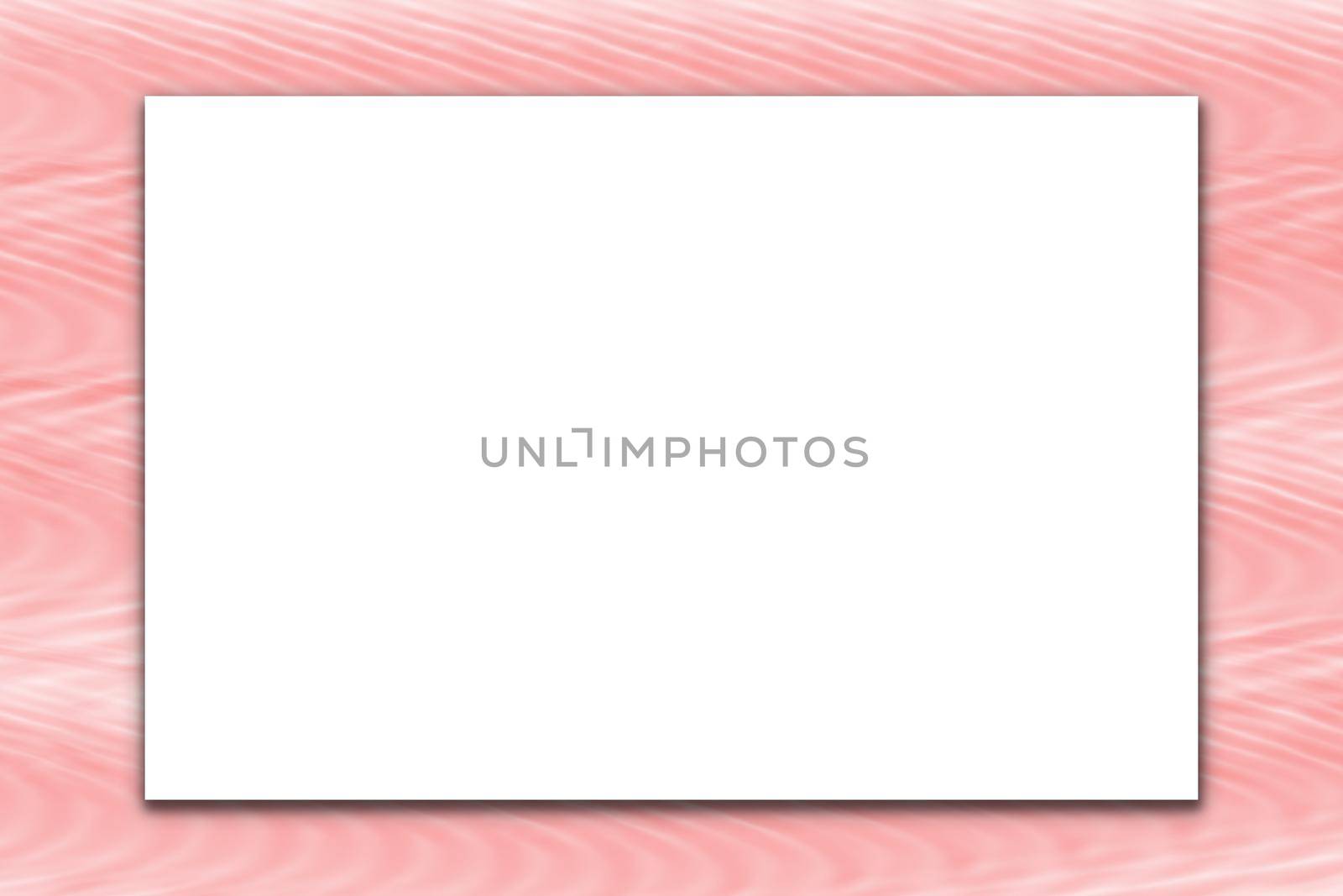 Color pink frame with a white background for text. Illustration for design. Copy space. by Essffes