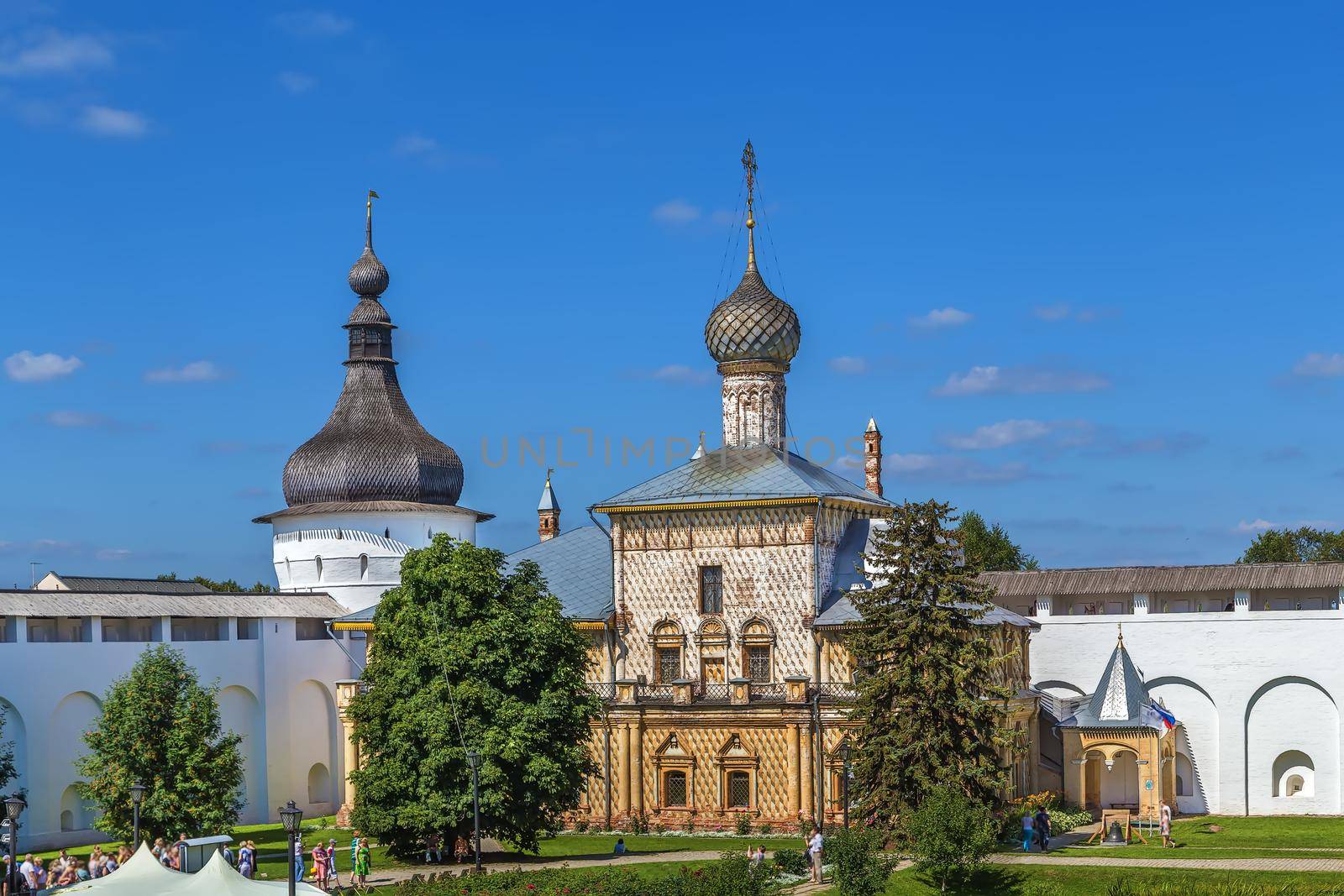 Church of Virgin the Hodegetria in Rostov Kremlin, Russia