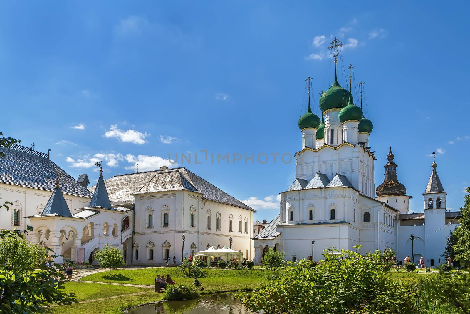 Gate Church of St. John the Theologian in Rostov Kremlin, Russia