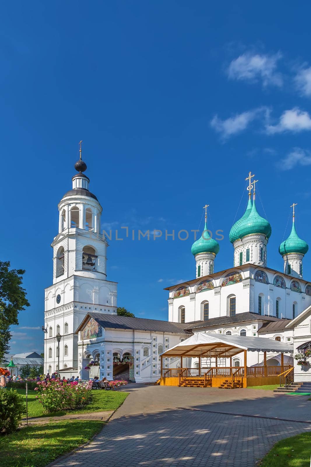 Cathedral of the Entry of the Theotokos into the Temple of Jerusalem in Tolga Monastery about Yaroslavl, Russia