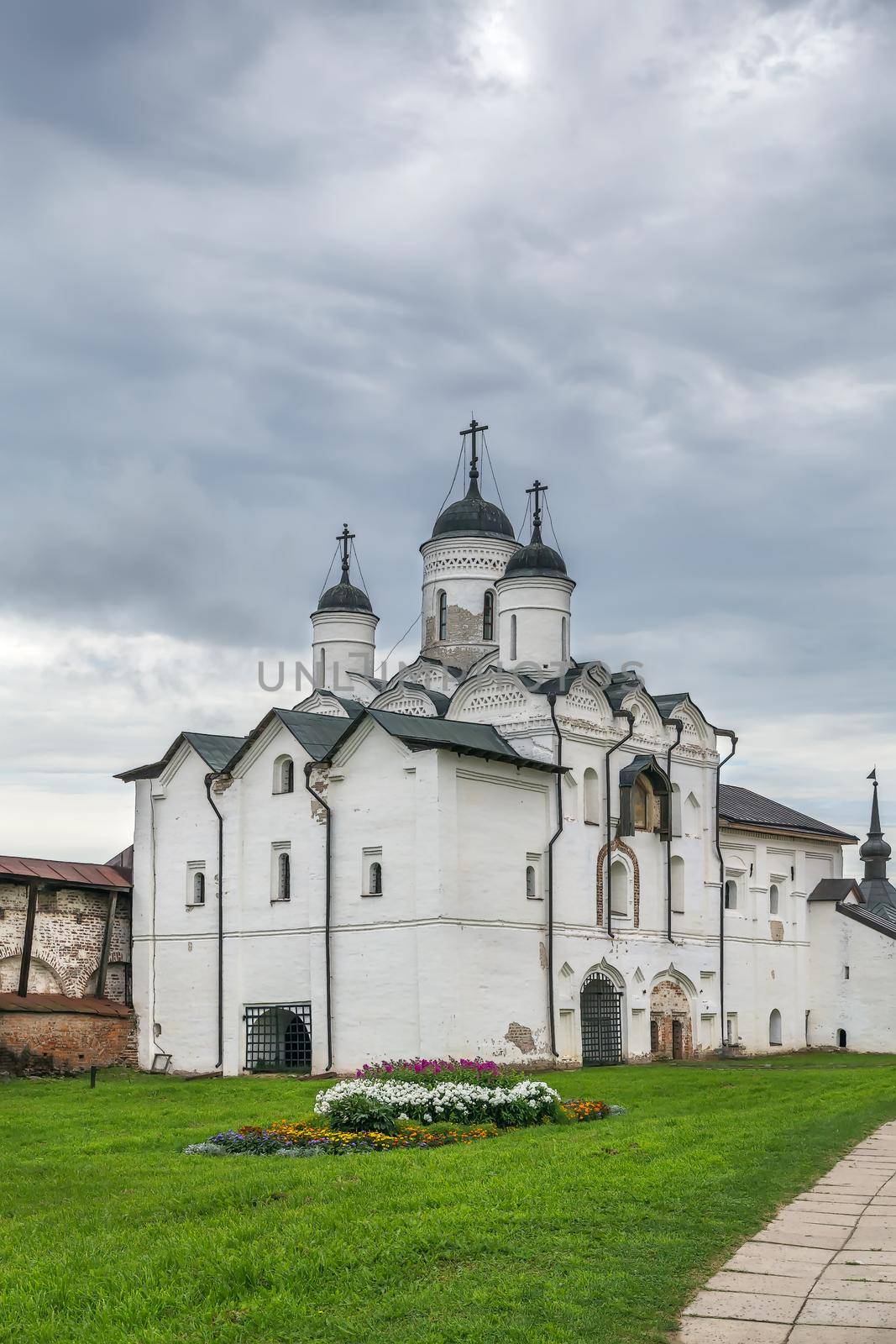Church of transfiguration in Kirillo-Belozersky Monastery, Russia