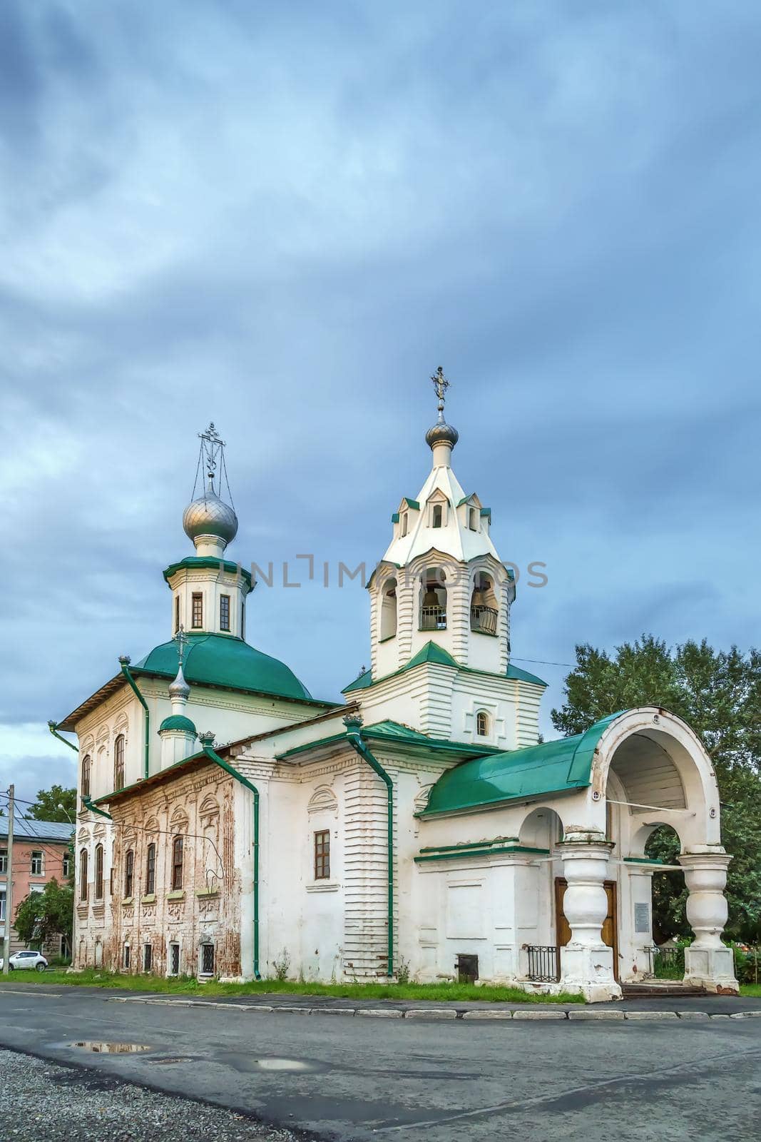 Church of Protection of the Holy Virgin, Vologda,Russia by borisb17